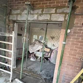 Proline Plastering french doors frame